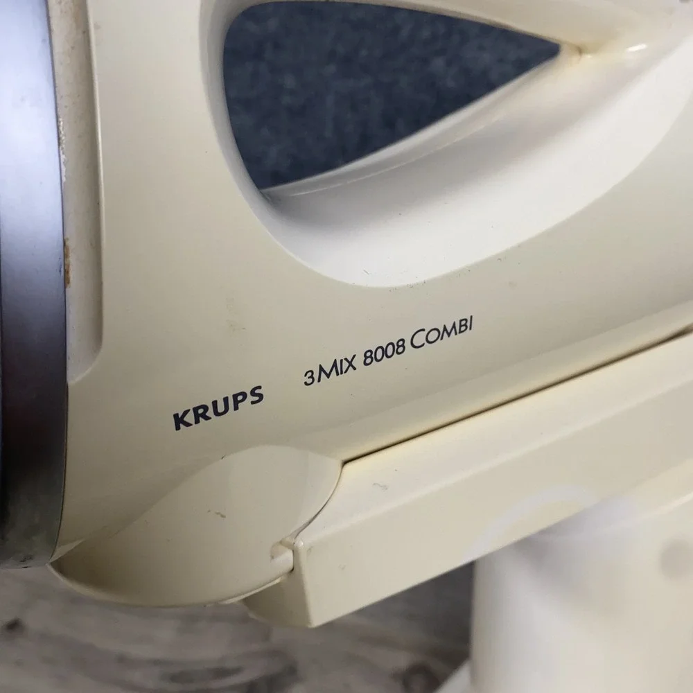 Krups 3Mix 8008‎ Combi Model F506 F507 White Hand Mixer Stand Attachments TESTED